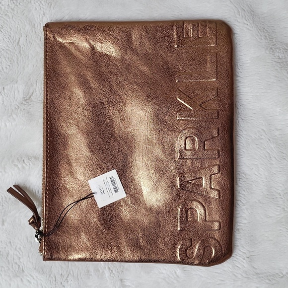 NWT! Copper Sparkle Clutch! - Picture 1 of 5